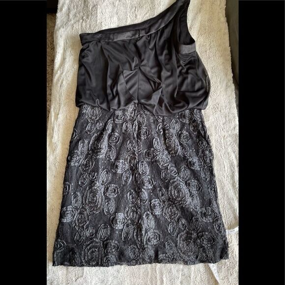 JACKIE Jon One Shoulder Evening Cocktail dress - Picture 2 of 6